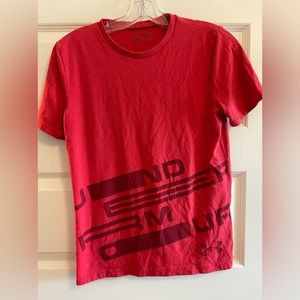 Red Youth XL Under Armour shirt